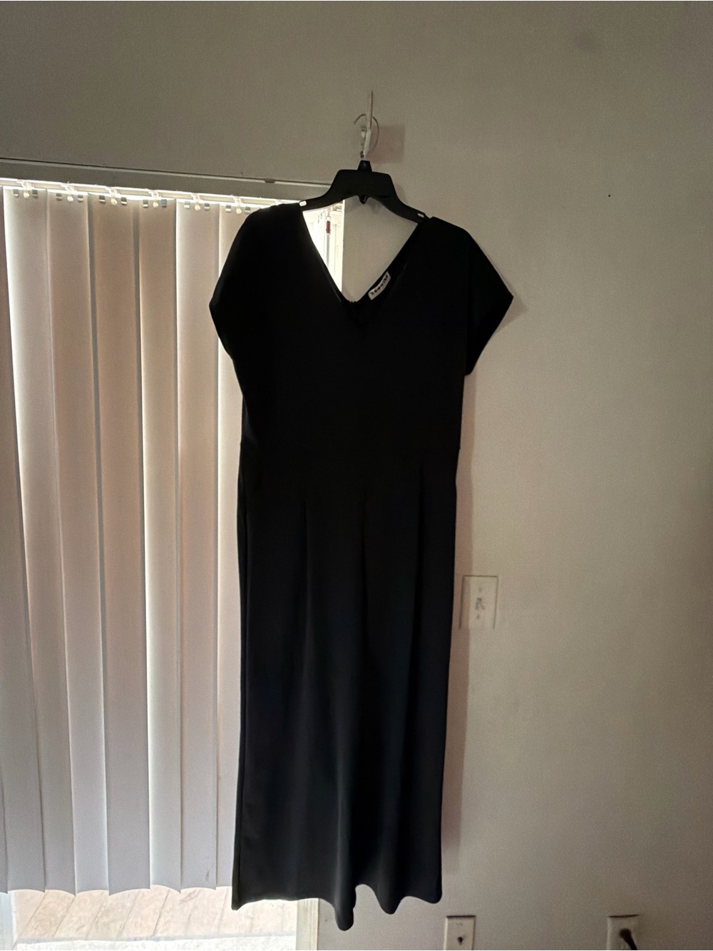 Classic Black V-Neck Women’s jumpsuit